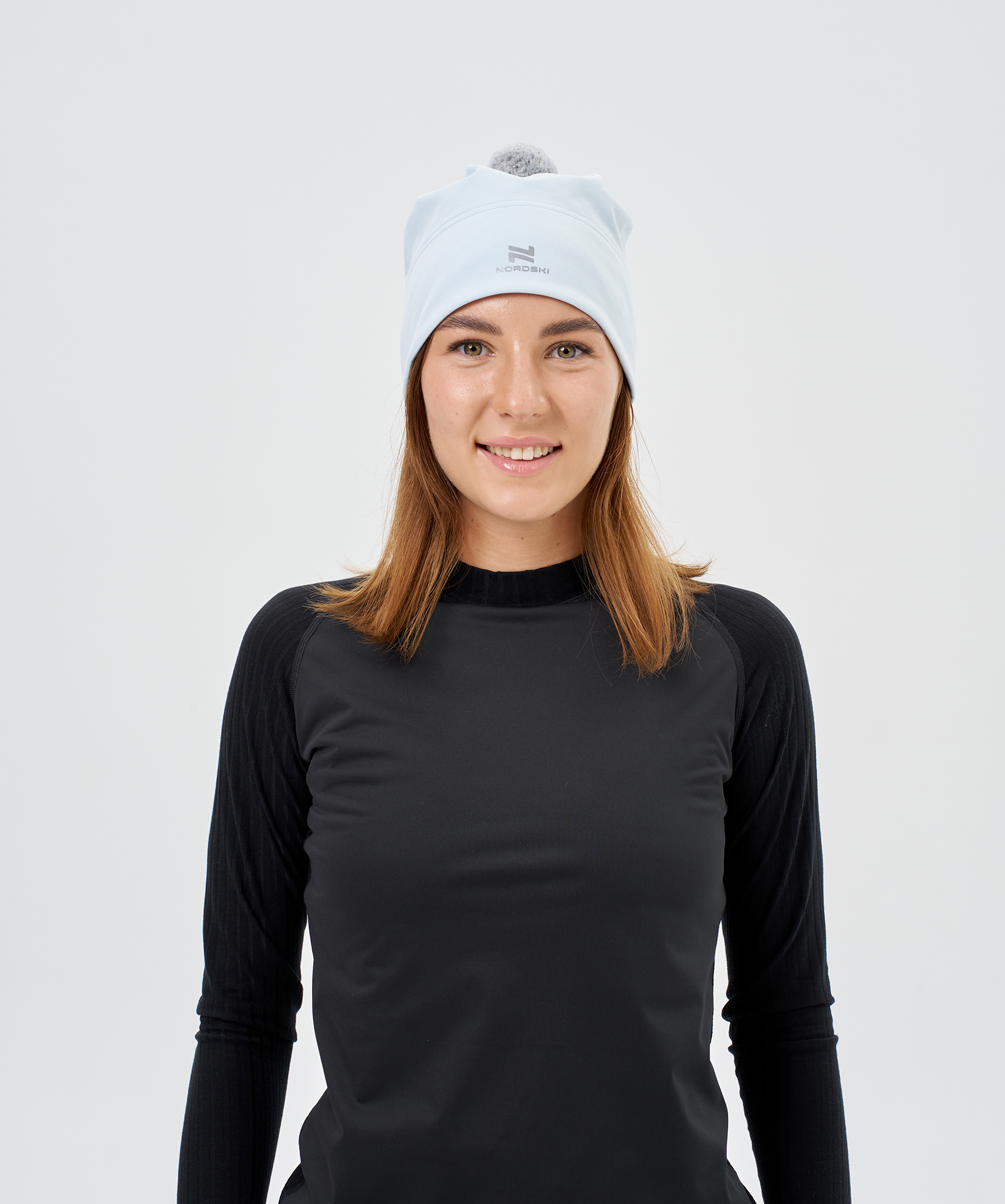 Тренировочная шапка Nordski Train Light Blue