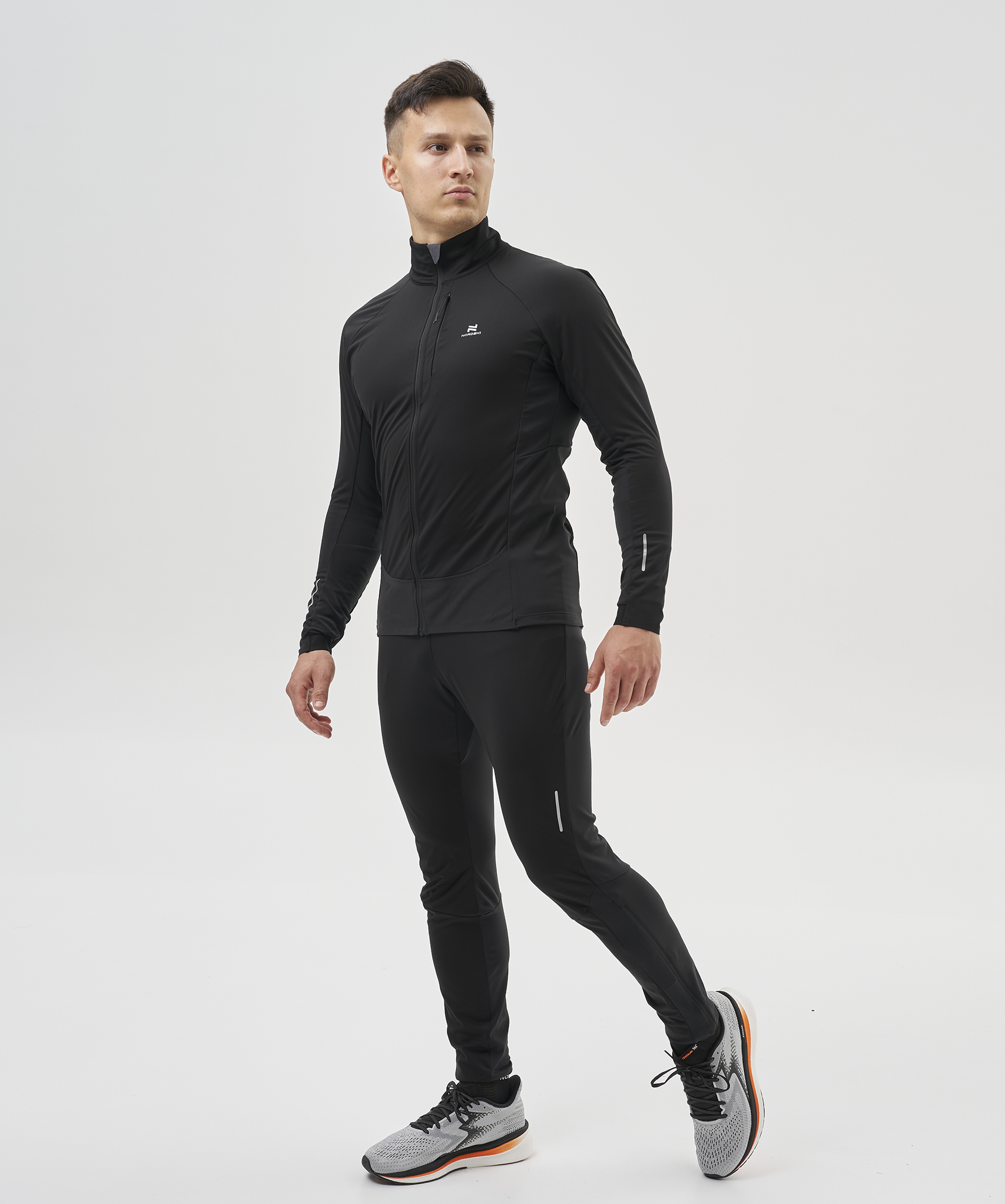 Тренировочная куртка Nordski Race Black