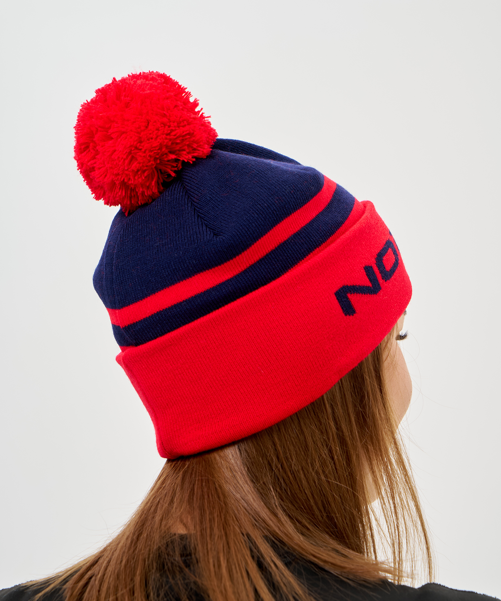 Шапка Nordski Winter Dark Blue/Red
