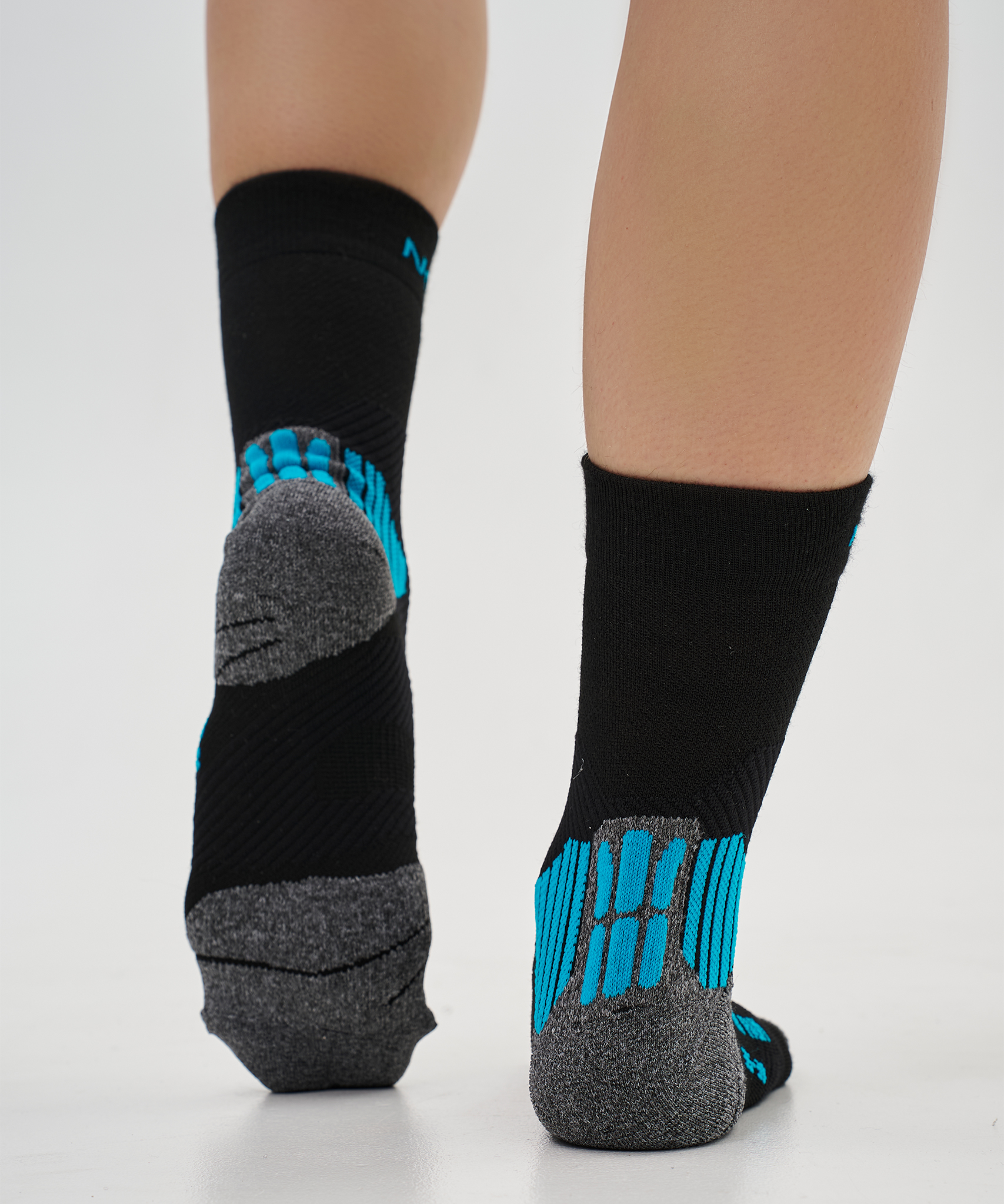 Носки Winter Run Black/Light Blue