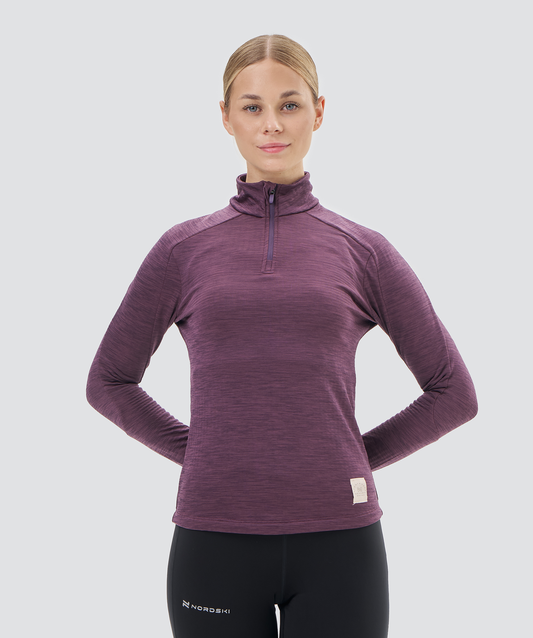 Лонгслив Nordski Impulse Plum W