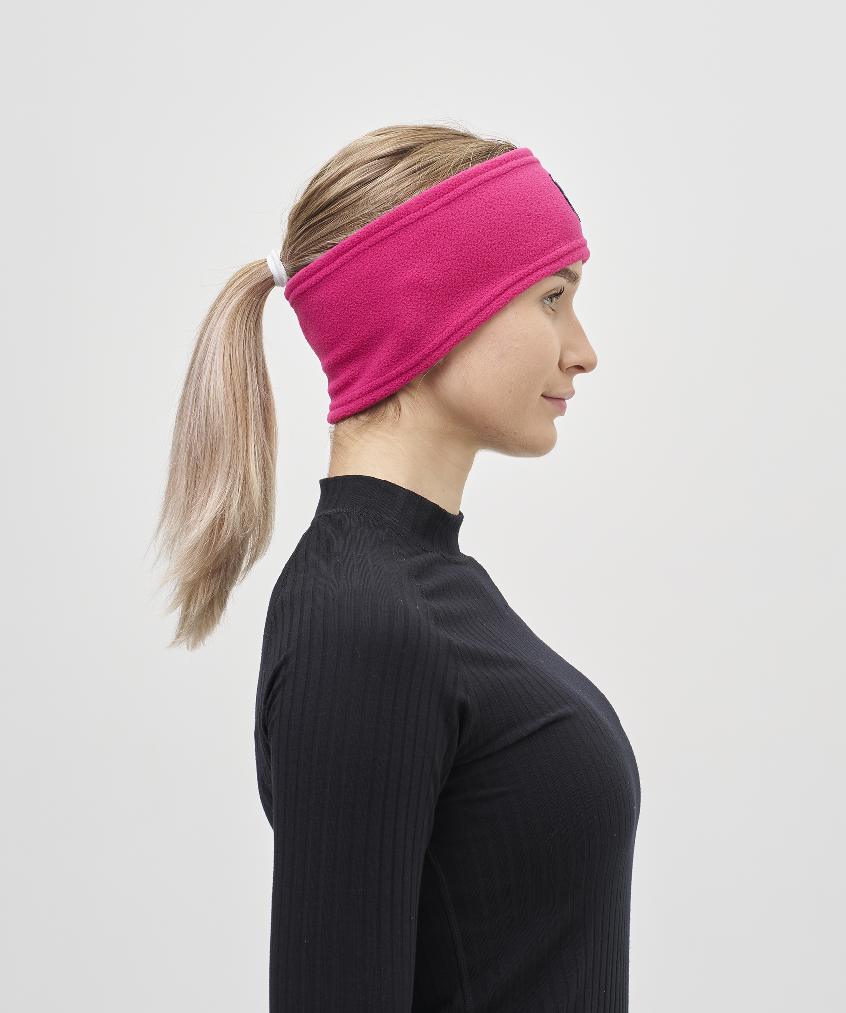 Повязка Nordski Fleece Warm Berry