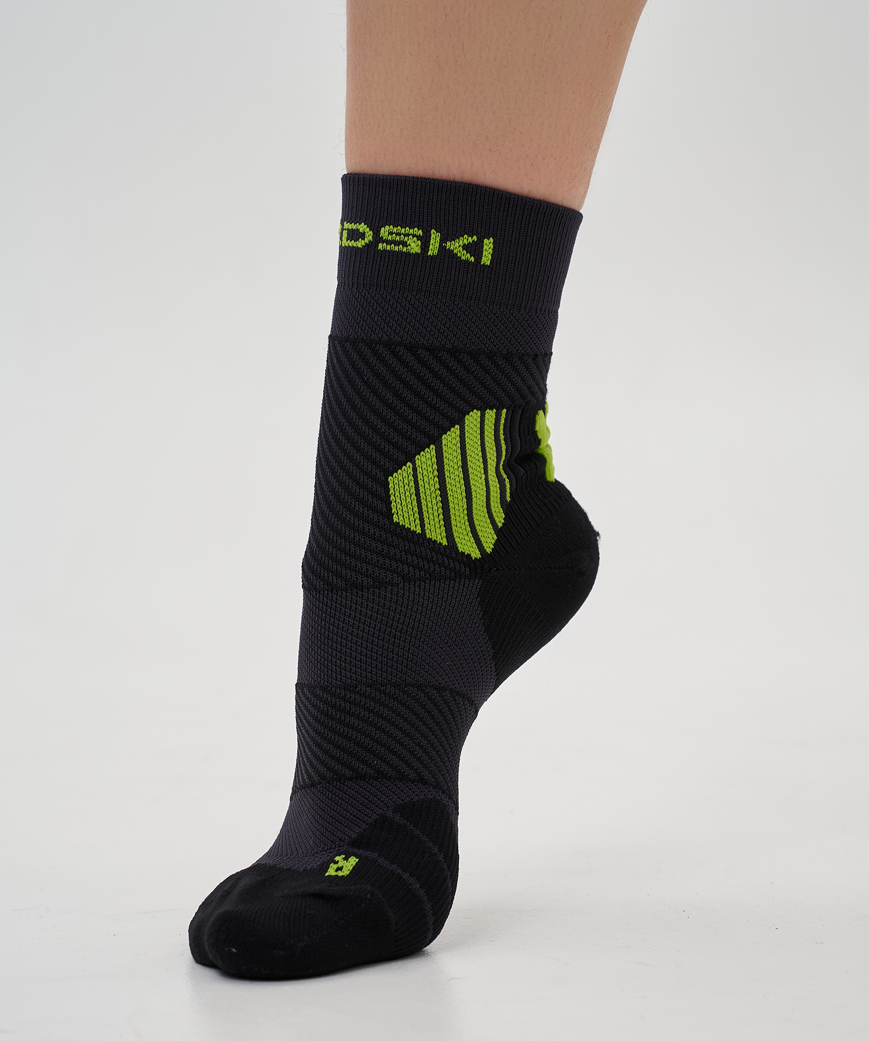 Носки Run All year Black/Lime